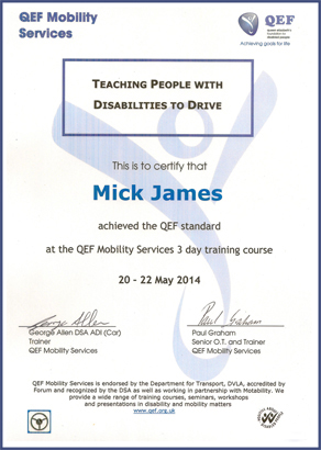 Mick James …Bigger? QEF